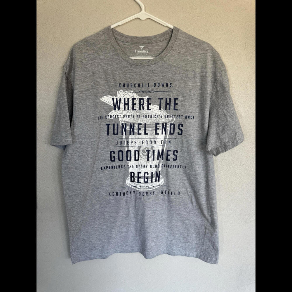 Fanatics Kentucky derby Mint Juleps T‎ Shirt Size Large